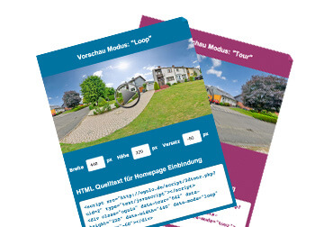 Einbindung in Ihre Webseite